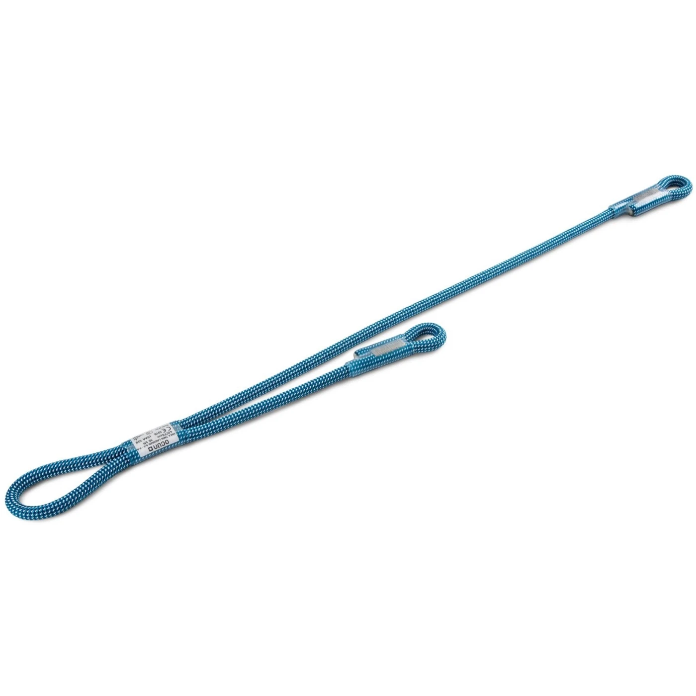 Ocun Ocún Lus - Sbea Twin Lanyard 9,5-9,8 Mm - 40/75 Cm Blue White 1 Ocun Ocún Lus - Sbea Twin Lanyard 9,5-9,8 Mm - 40/75 Cm Blue White