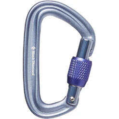 Black Diamond LiteForge Screwgate Carabiner - Gray