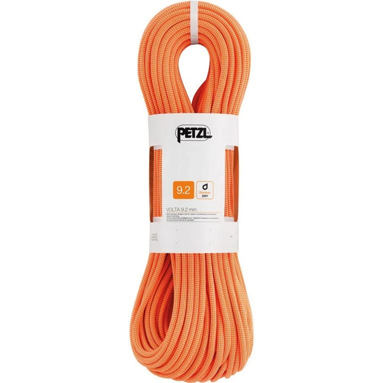 Petzl Volta 9.2mm Touw - 70m - Oranje 2 Petzl Volta 9.2mm Touw - 70m - Oranje - Afbeelding 2