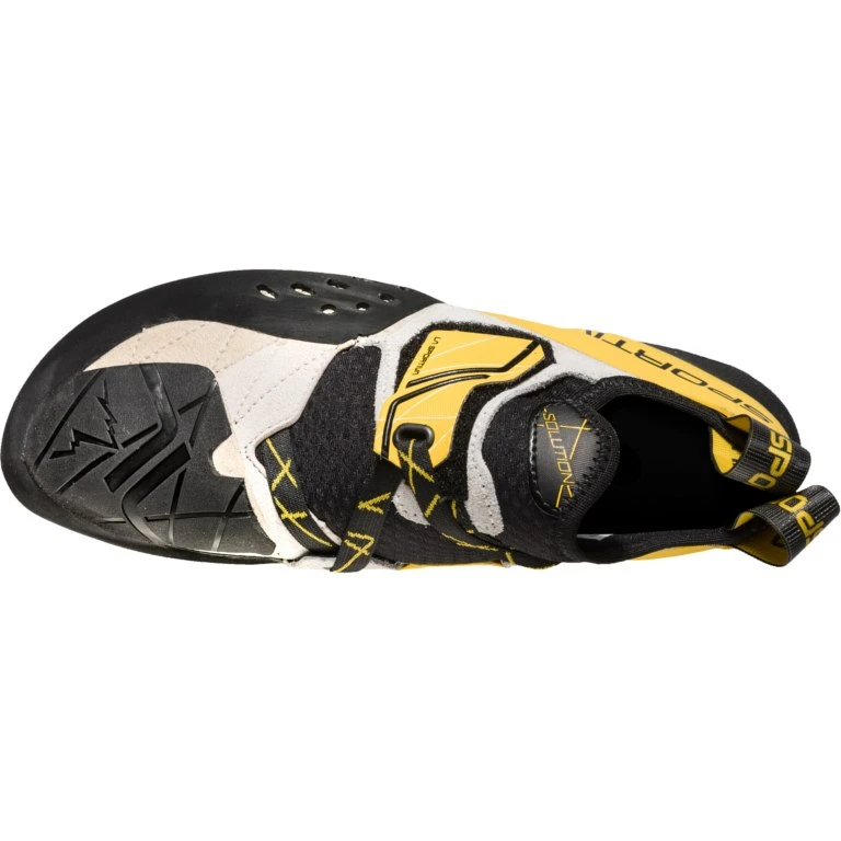 La Sportiva Solution Klimschoenen - Wit/Geel 6 La Sportiva Solution Klimschoenen - Wit/Geel - Afbeelding 6