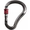 Ocun Ocún Harpy HMS Screw Carabiner - Anthacite/red