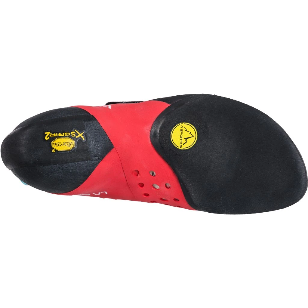 La Sportiva Solution Comp Klimschoenen Dames - Hibiscus/Malibu Blue 6 La Sportiva Solution Comp Klimschoenen Dames - Hibiscus/Malibu Blue - Afbeelding 6