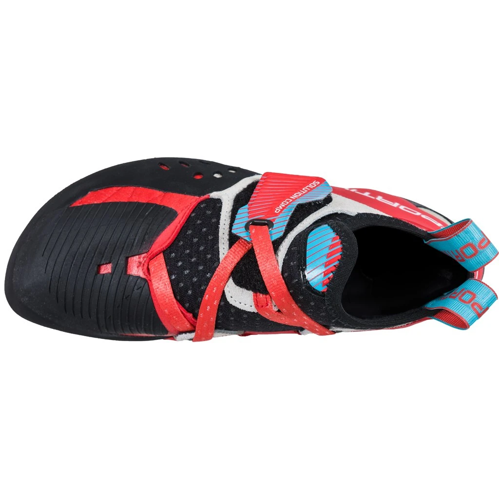 La Sportiva Solution Comp Klimschoenen Dames - Hibiscus/Malibu Blue 7 La Sportiva Solution Comp Klimschoenen Dames - Hibiscus/Malibu Blue - Afbeelding 7