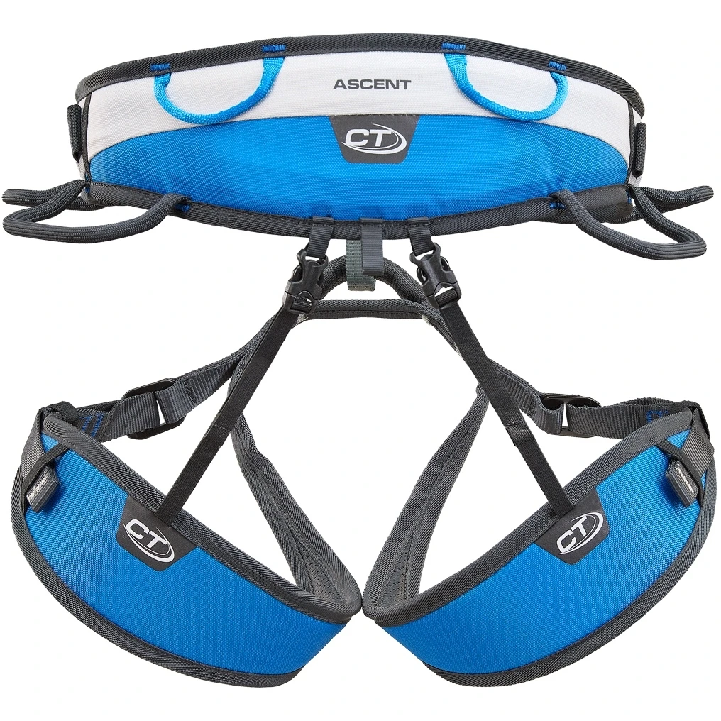 Climbing Technology Ascent Heren Klimgordel - Anthracite / Electric Blue 3 Climbing Technology Ascent Heren Klimgordel - Anthracite / Electric Blue - Afbeelding 3