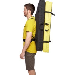 Black Diamond Circuit Crash Pad - Black-Lemon Grass -Edelrid Verkoopwinkel black diamond circuit crashpad black lemon grass4 830253