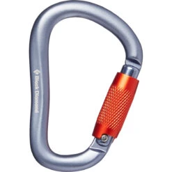 Black Diamond RockLock Twistlock Carabiner - Gray