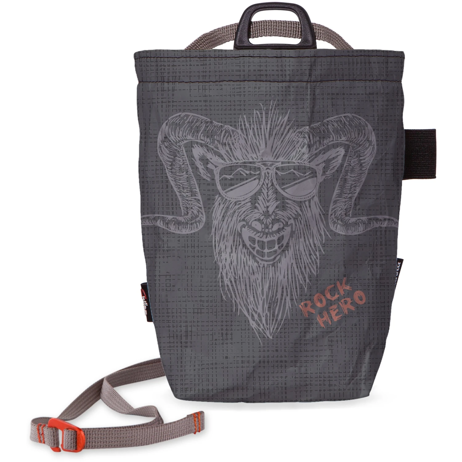 Chillaz Rock Hero Chalkbag - Zwart 1 Chillaz Rock Hero Chalkbag - Zwart