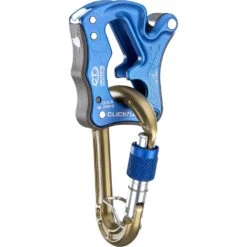 Climbing Technology Click Up Belay Device - Blue