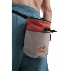 E9 Aglio C Pofzak - Sand Grey -Edelrid Verkoopwinkel e9 aglio c chalkbag sand grey 2 1490368