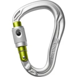 Edelrid HMS Bullet PermaLock Carabiner - Silver