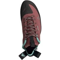 Five Ten Niad Lace Women's Climbing Shoes - Core Black / Crew Red / Acid Mint -Edelrid Verkoopwinkel five ten fw2874 niad lace core black crew red acid mint 08 970503