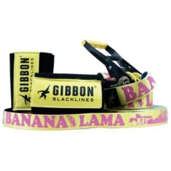 GIBBON Banana Lama Treewear Set Slackline - Blauw/geel
