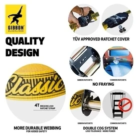 GIBBON Classic Line + Tree Protection - 15m Slackline Set 9 GIBBON Classic Line + Tree Protection - 15m Slackline Set - Afbeelding 9