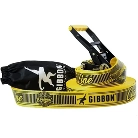 GIBBON Classic Line + Tree Protection - 15m Slackline Set 1 GIBBON Classic Line + Tree Protection - 15m Slackline Set
