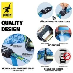 GIBBON Funline Treewear Set Slackline 15m - Blauw -Edelrid Verkoopwinkel gibbon funline treewear set blue 18884 05 1512227