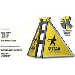GIBBON Slackframe - Zwart -Edelrid Verkoopwinkel gibbon slackframe 16135 02 1512316