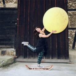 GIBBON Giboard Set Slacklineboard - Roots Rocker Travel - Brown -Edelrid Verkoopwinkel giboard set roots rocker travelslackline gibbonslacklines 229381 5 1046382