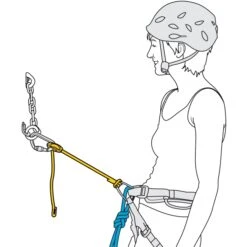 Petzl Connect Adjust Single Positioning Lanyard - Blau Connect Adjust 15 - 95cm 7 Petzl Connect Adjust Single Positioning Lanyard - Blau Connect Adjust 15 - 95cm -Edelrid Verkoopwinkel l034aa00 connect adjust blue 4 978684