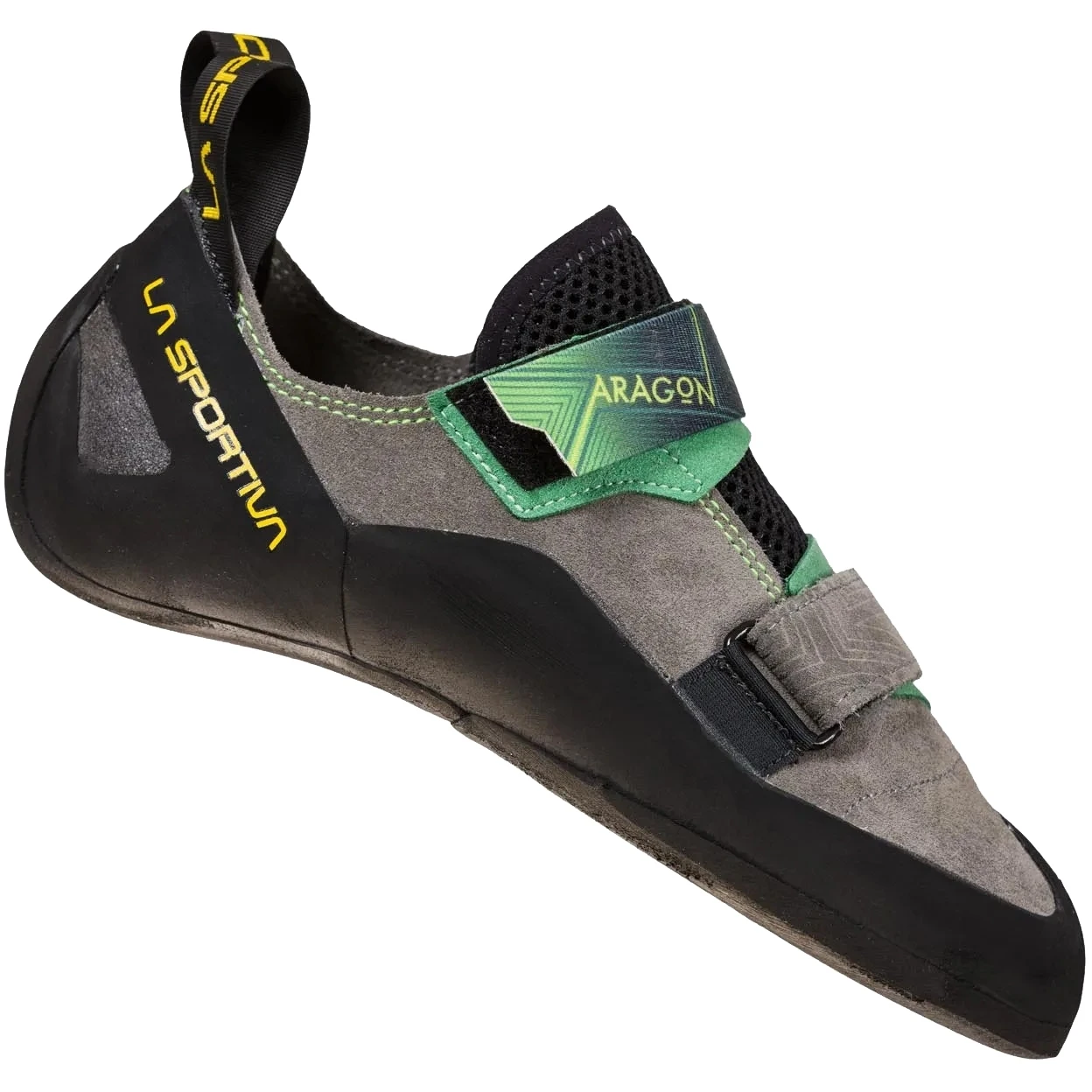 La Sportiva Aragon Klimschoenen - Clay/Jasmine Green 1 La Sportiva Aragon Klimschoenen - Clay/Jasmine Green
