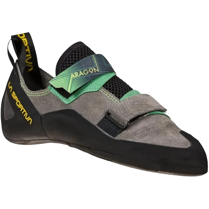 La Sportiva Aragon Klimschoenen - Clay/Jasmine Green 2 La Sportiva Aragon Klimschoenen - Clay/Jasmine Green - Afbeelding 2