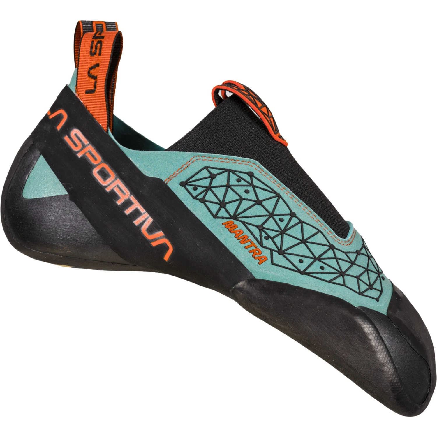La Sportiva Mantra Klimschoenen - Arctic/Flame 1 La Sportiva Mantra Klimschoenen - Arctic/Flame