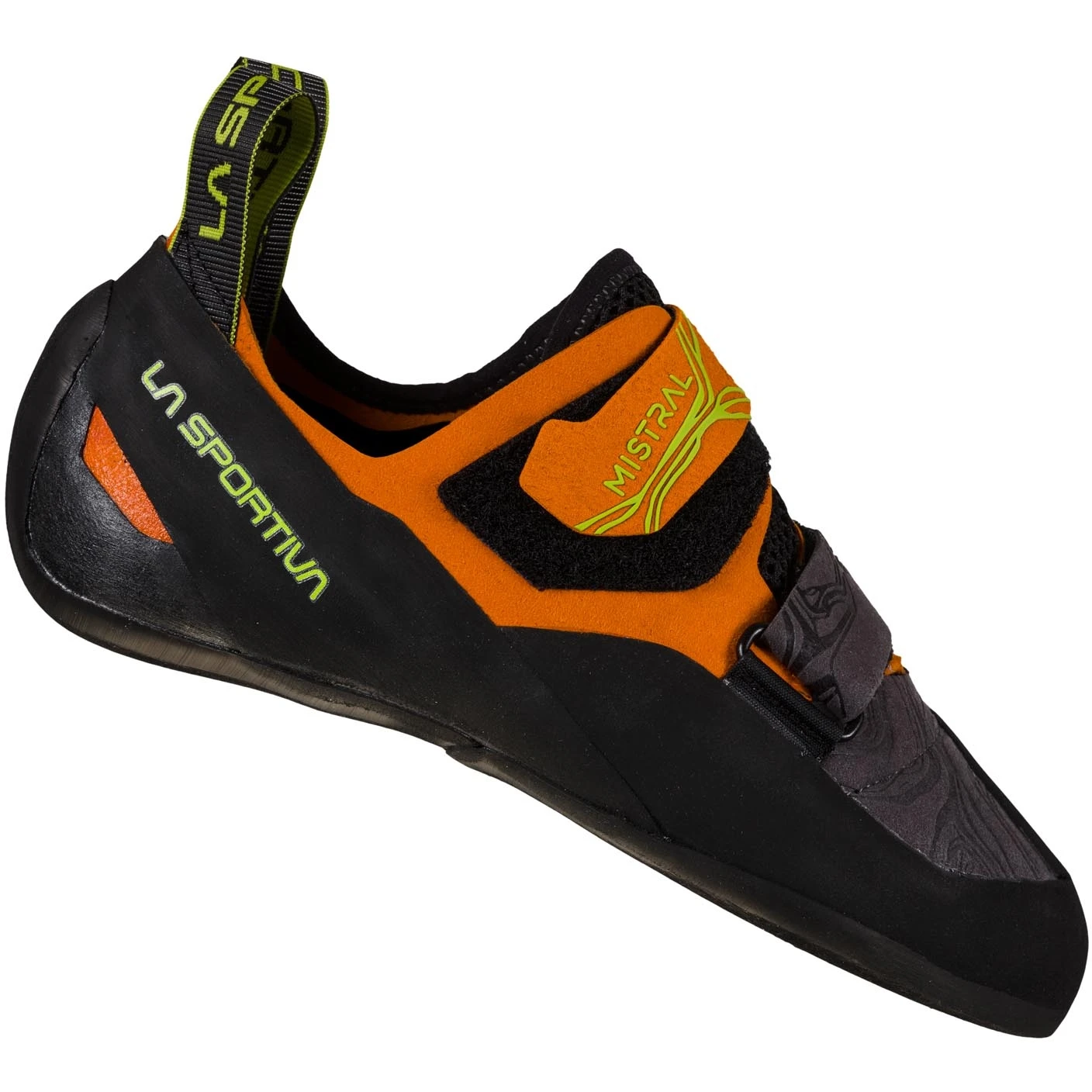 La Sportiva Mistral Klimschoenen - Hawaiian Sun/Lime Punch 1 La Sportiva Mistral Klimschoenen - Hawaiian Sun/Lime Punch