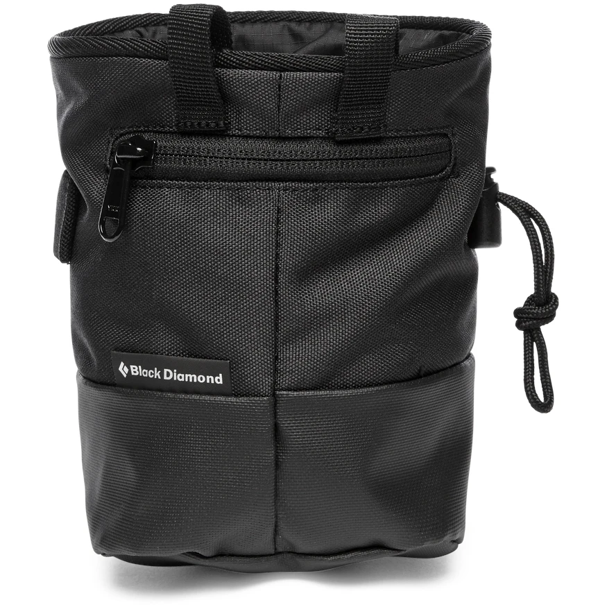 Black Diamond Mojo Zip Chalk Bag - M/L - Black 2 Black Diamond Mojo Zip Chalk Bag - M/L - Black - Afbeelding 2