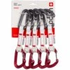 Ocun Ocún Kestrel QD Bio-DYN-Ring 15 Mm Quickdraw Set - 10 Cm - Pack Of 5 - Rood