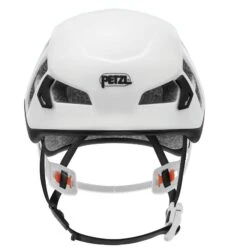 Petzl Meteor Helmet - White/black -Edelrid Verkoopwinkel petzl meteor white black a071ca 01 1226053