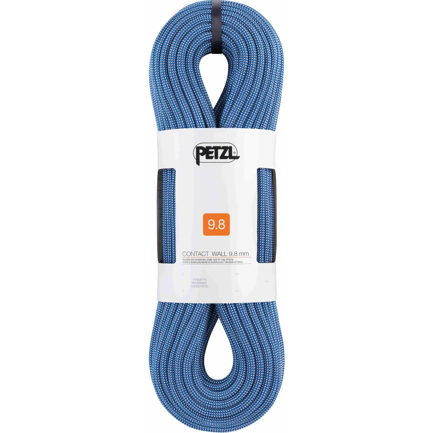 Petzl Contact Wall 9.8mm Touw - 30m - Blauw 2 Petzl Contact Wall 9.8mm Touw - 30m - Blauw - Afbeelding 2