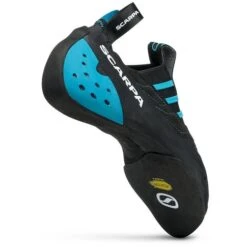 Scarpa Instinct S Klimschoenen - Black/azure -Edelrid Verkoopwinkel scarpa instinct s climbing shoe black azure 2 1434400