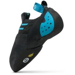 Scarpa Instinct S Klimschoenen - Black/azure -Edelrid Verkoopwinkel scarpa instinct s climbing shoe black azure 3 1434399