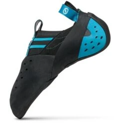 Scarpa Instinct S Klimschoenen - Black/azure -Edelrid Verkoopwinkel scarpa instinct s climbing shoe black azure 4 1434398