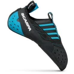 Scarpa Instinct S Klimschoenen - Black/azure -Edelrid Verkoopwinkel scarpa instinct s climbing shoe black azure 7 1434402
