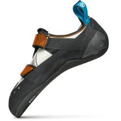 Scarpa Quantic Klimschoenen - Dust Gray/mango -Edelrid Verkoopwinkel scarpa quantic climbing shoes dust gray mango 4 1027861