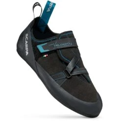 Scarpa Velocity Klimschoenen - Black/ottanio -Edelrid Verkoopwinkel scarpa velocity climbing shoes black ottanio 7 1027278