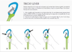 Climbing Technology Nimble Tricky Karabijnhaak + Lus -Edelrid Verkoopwinkel tricky 2e693fywnj nimble tricky karabiner schlinge fixit 3 esp 880956