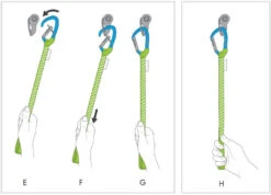 Climbing Technology Nimble Tricky Karabijnhaak + Lus -Edelrid Verkoopwinkel tricky 2e693fywnj nimble tricky karabiner schlinge fixit 4 880952